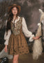Classical Jialilve Suede Dress
