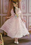 Embroidered Princess Corset Dress