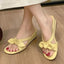 Sandals Heel Low Twisted