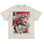 Metallica "Raleigh" Cartoon Wolf Graphic T-Shirt