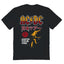 AC/DC "1981 Japan Tour" Cartoon Graphic Tee in Black