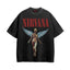 Nirvana "In Utero" Blue-Winged Graphic Tee