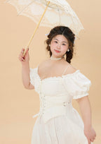 Curve & Plus "I Flipped" Corset Dress