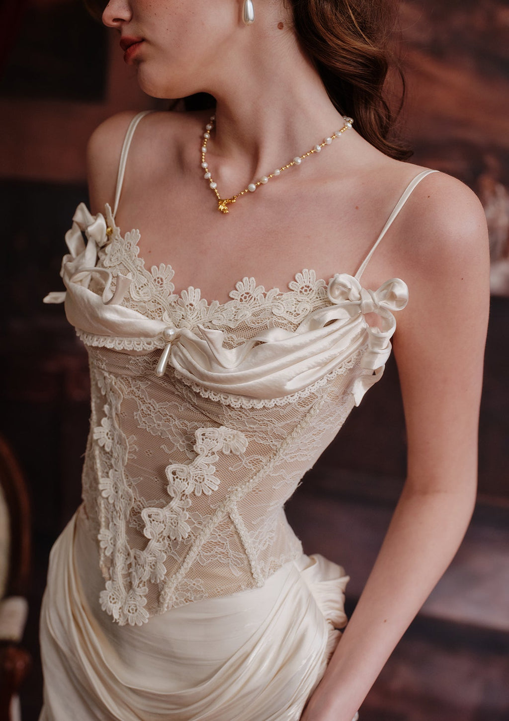 "Ribbon of Venus" Corset