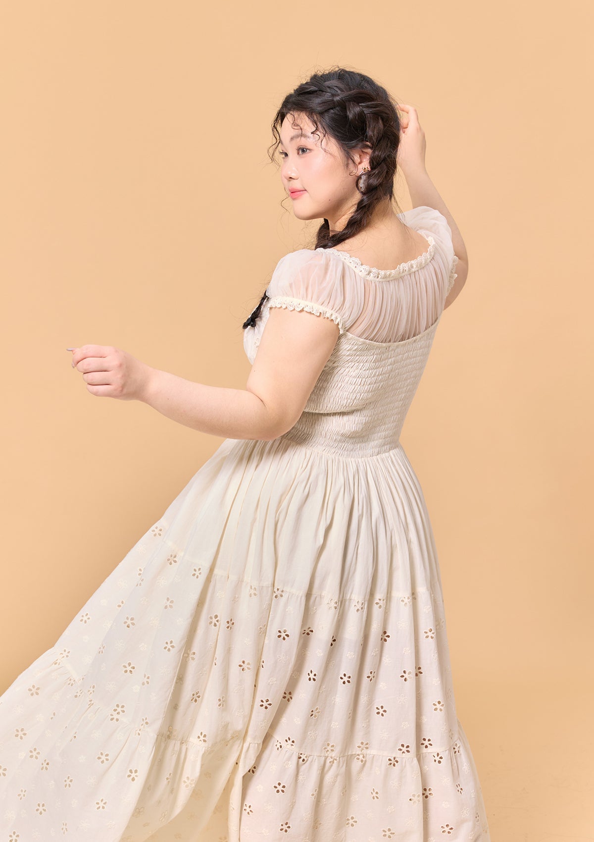 Curve & Plus Little White Rabbit Dress
