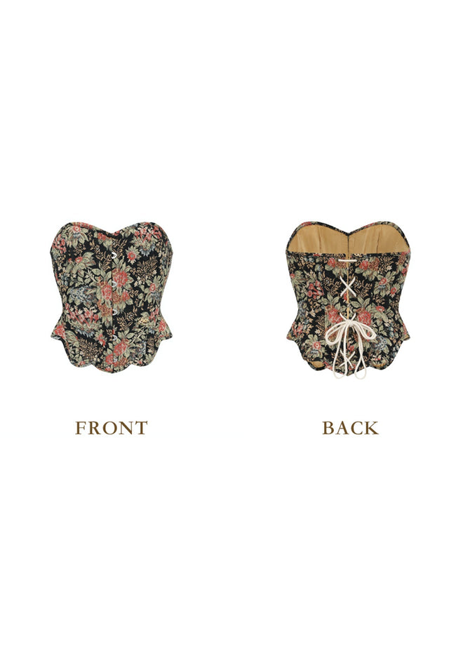 Flower & Mirror Corset Main Image