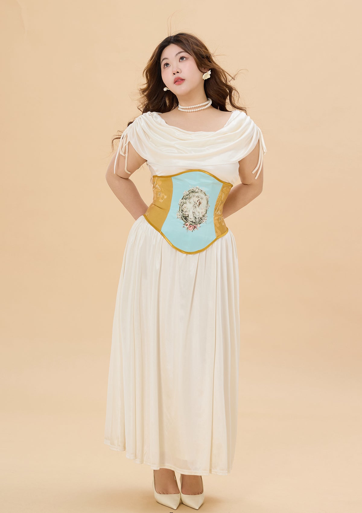 Curve & Plus "Crash Landing On You" Dress
