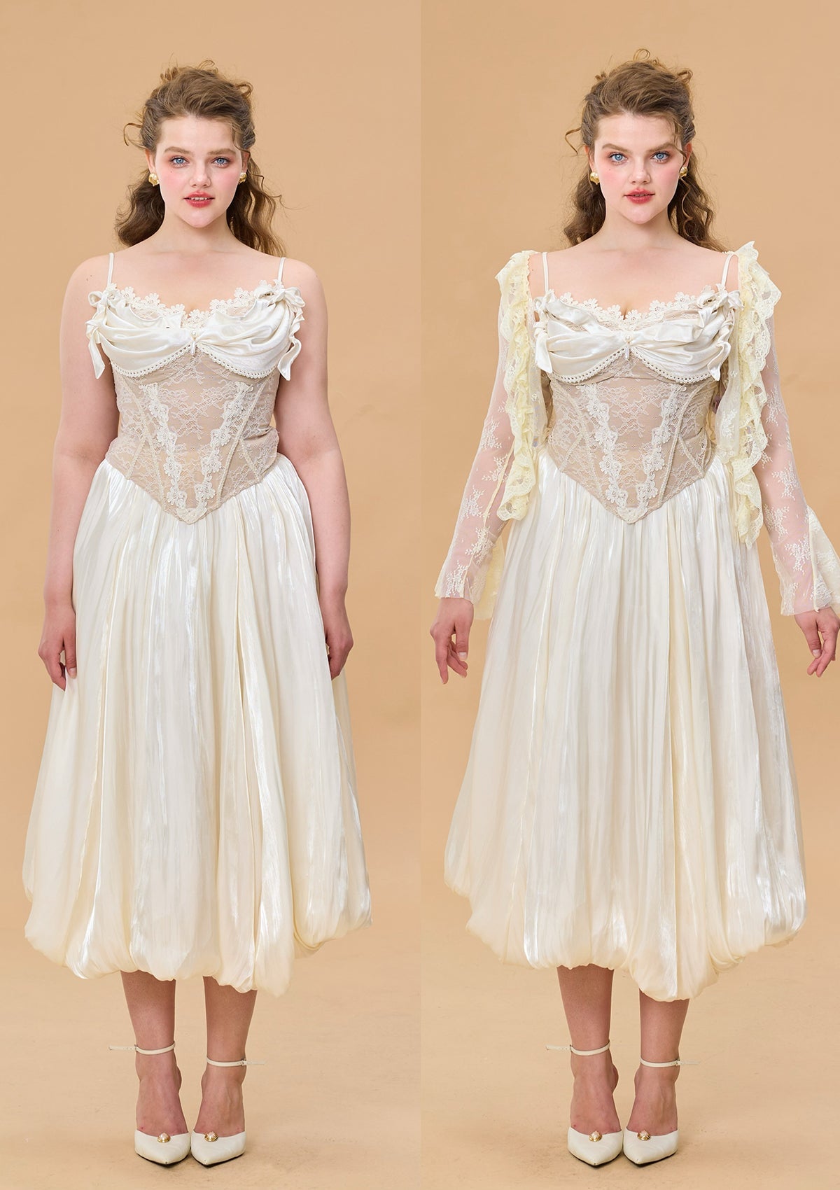 Curve & Plus "Ribbon of Venus" Corset