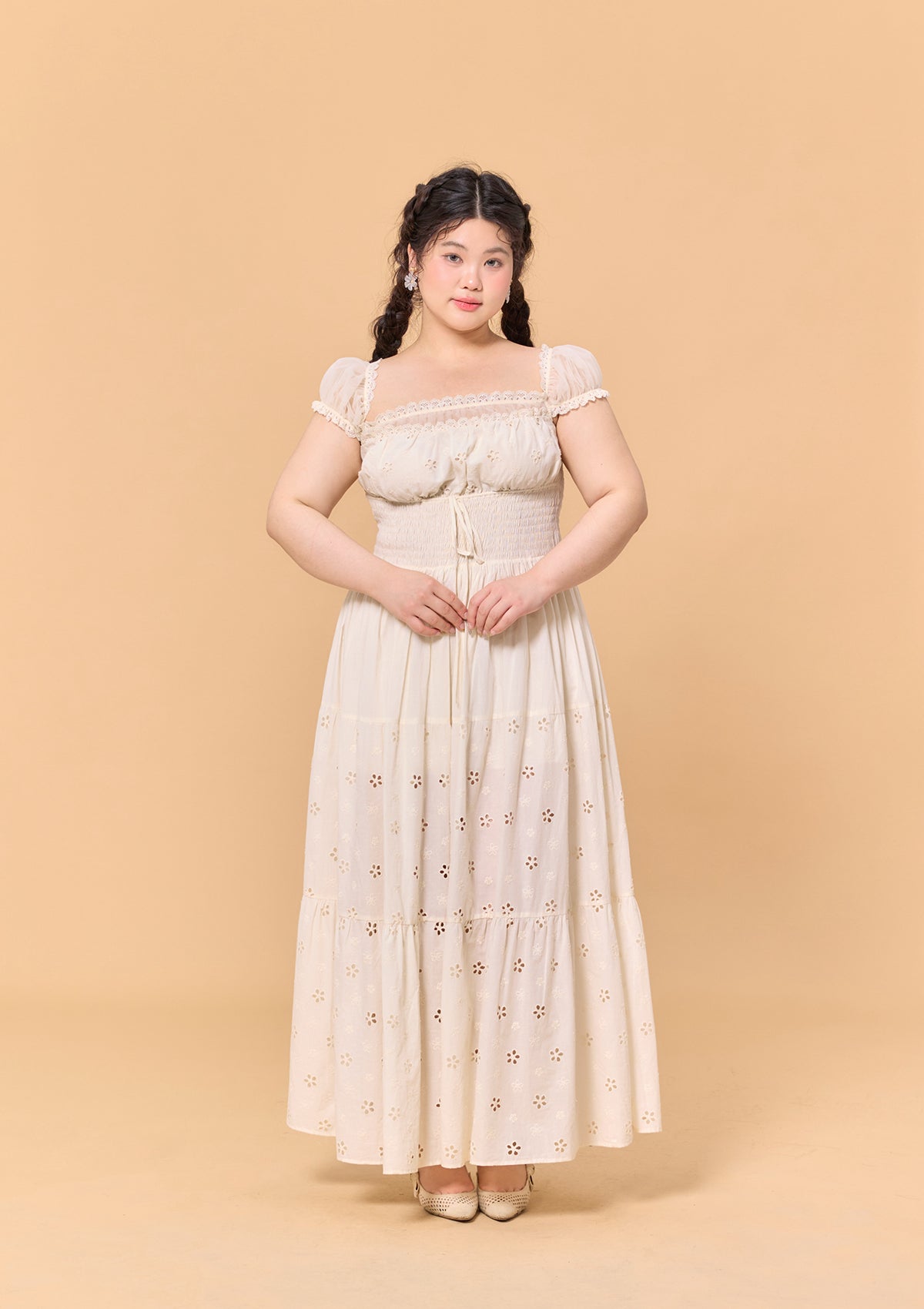 Curve & Plus Little White Rabbit Dress