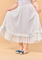 Curve & Plus Dear White Pages Dress