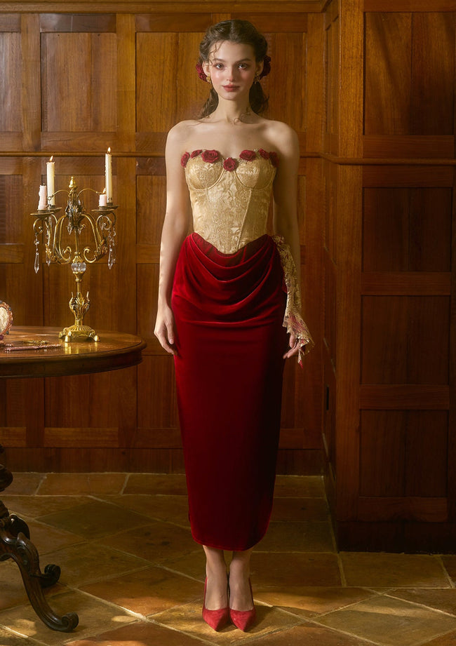 Wild Rosa in Spain Corset Dress Hover Image
