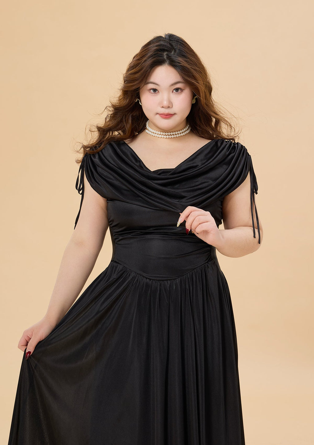 Curve & Plus "Crash Landing On You" Dress