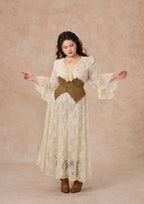 Curve&Plus Suede Corset (underbust)