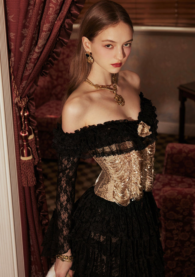 Phantom Canary Corset Hover Image