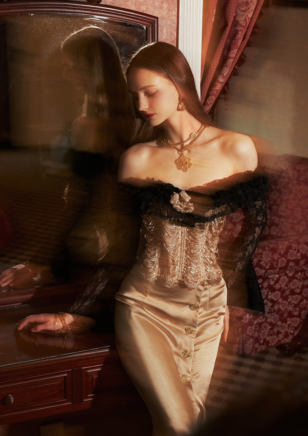 Phantom Canary Corset