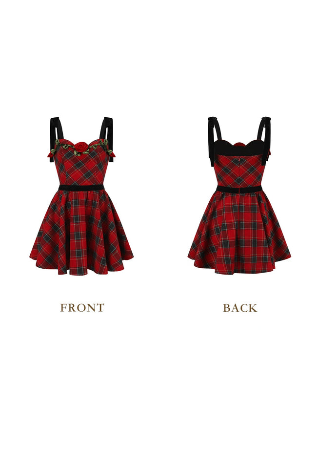 Rose Canelé Corset Dress Main Image
