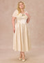 Curve&Plus Pure White Glass Dream Dress