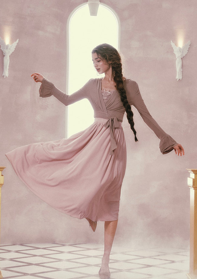 Pink Mist Ballet Dress Hover Image