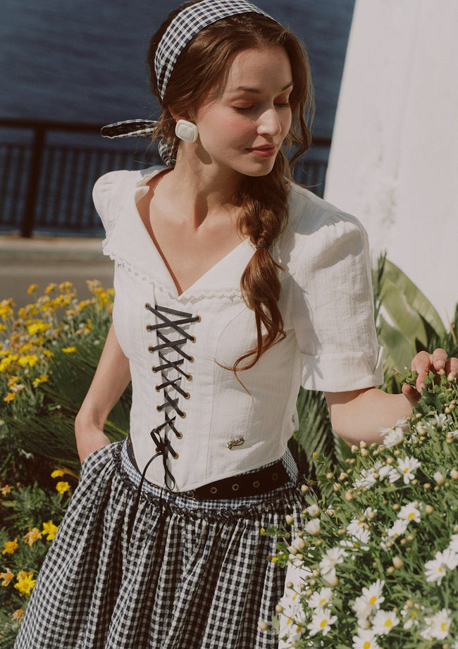 Provence Poetry Blouse Hover Image