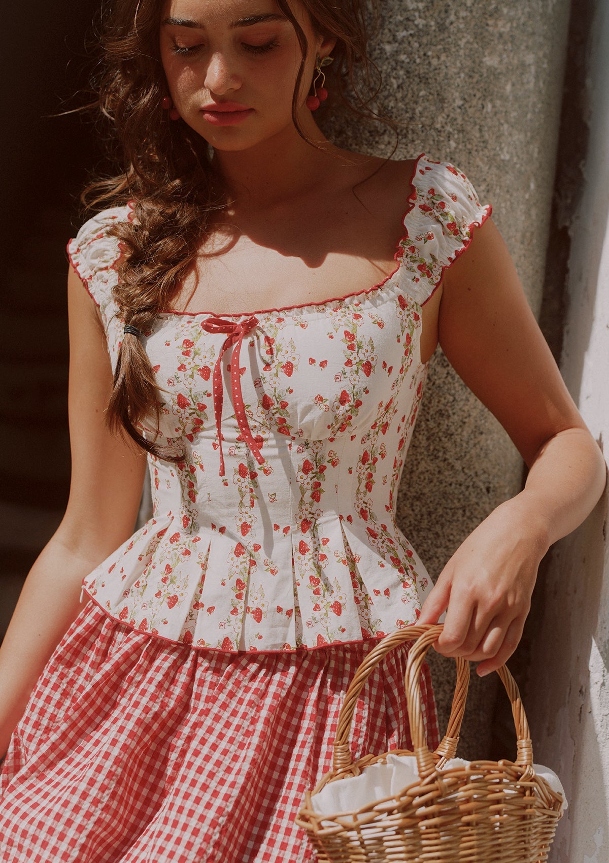 Wildberry Picnic Blouse