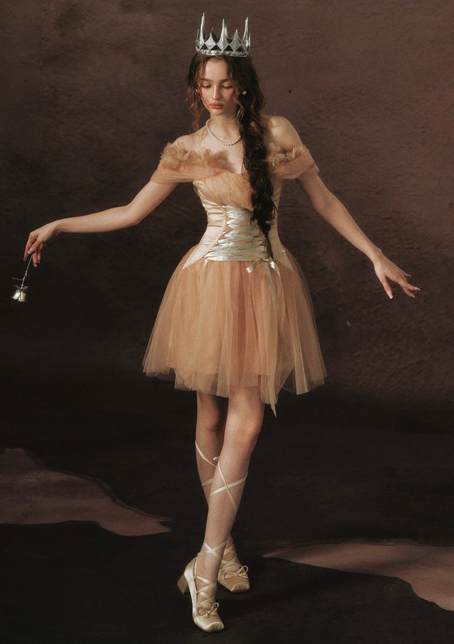 Golden Crown Dream Corset Dress Hover Image