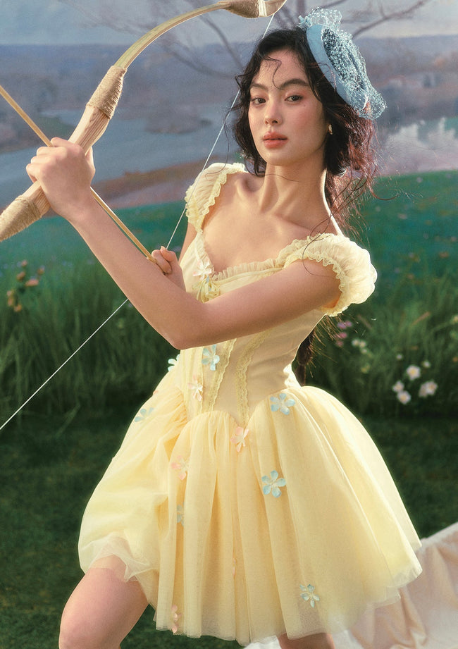 Flower Archer Corset Dress Hover Image