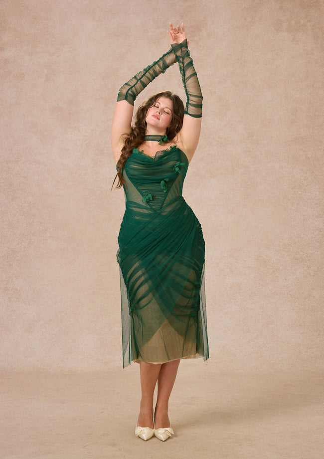 Curve&Plus Forest Muse Dress Hover Image