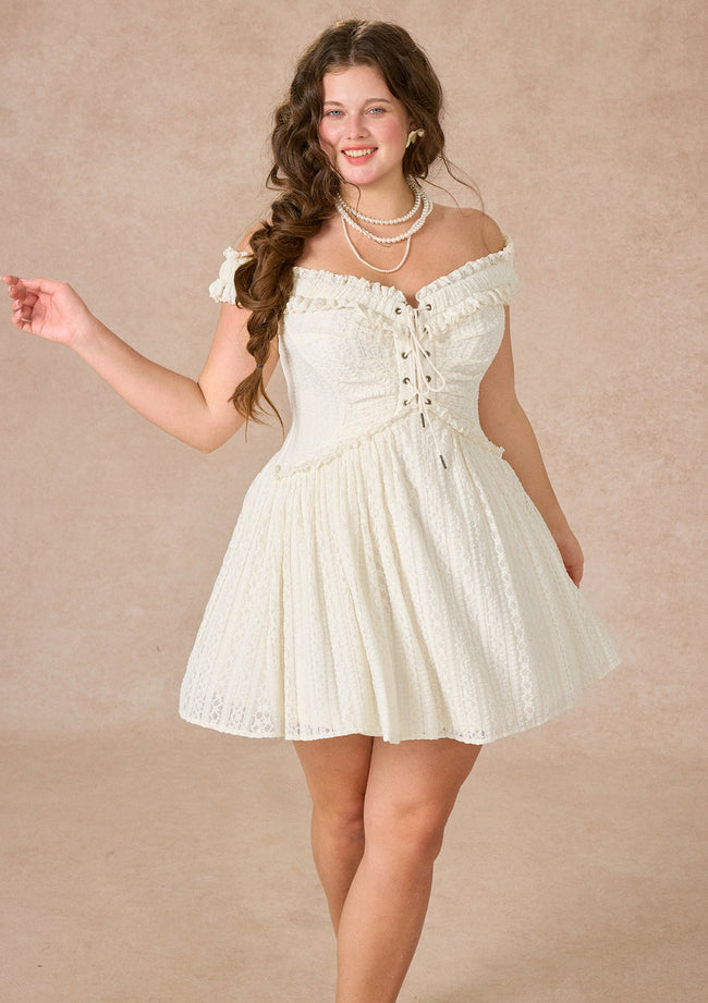 Curve&Plus Twin Butterflies Dress（Short） Hover Image