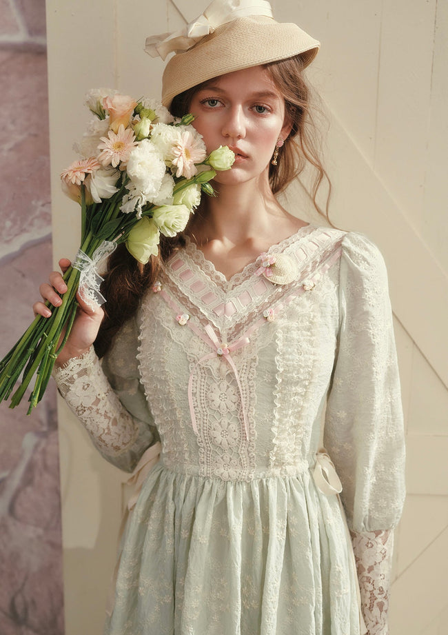 Outing Straw Hat Dress Hover Image