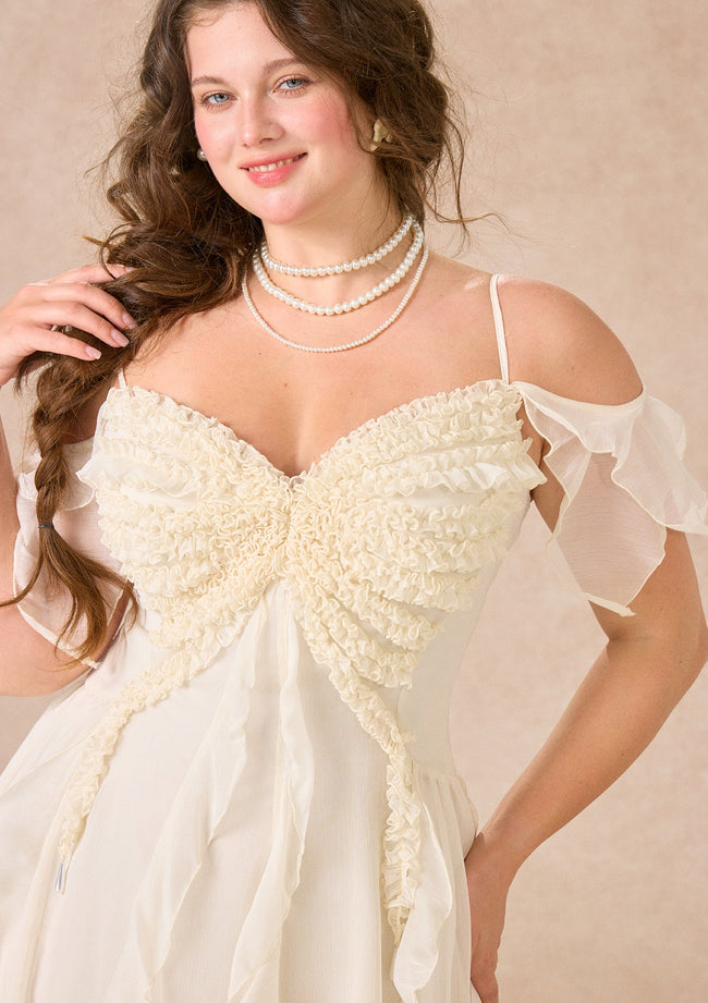 Curve&Plus West Cold Butterfly Dress Hover Image