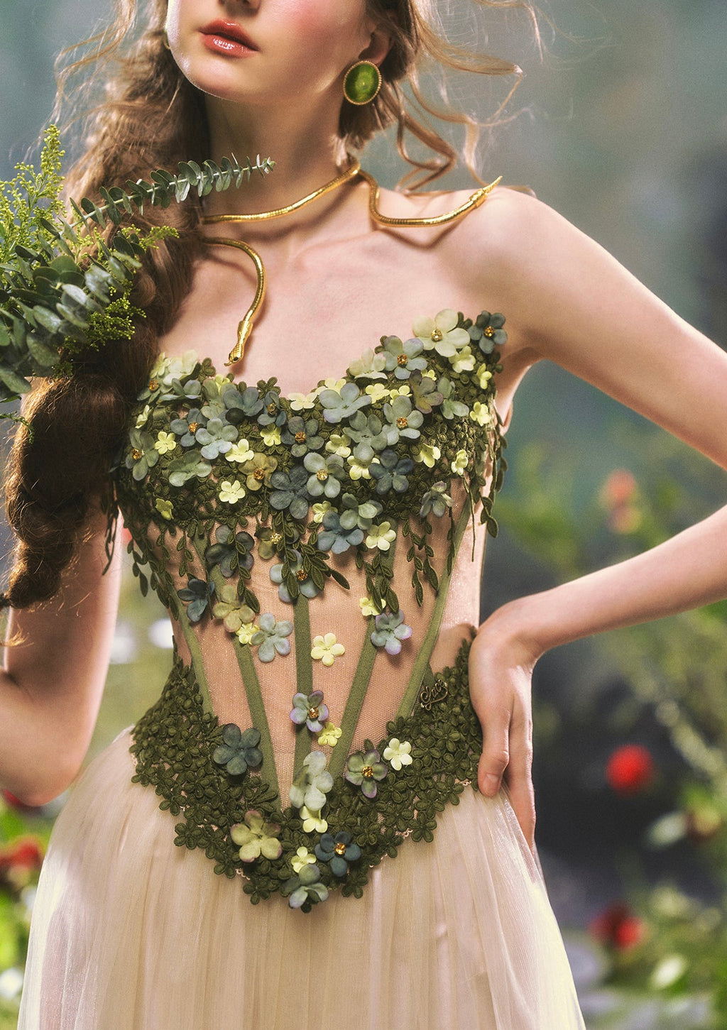 Eucalyptus Fairy Corset