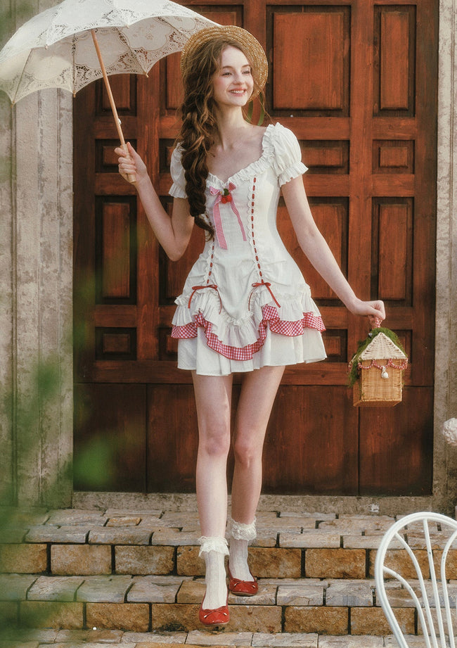 Berry Marie Cat Dress (short) Hover Image