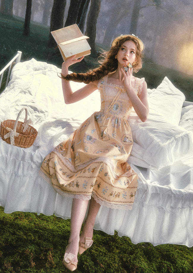 Honey-Gathering Girl Dress Hover Image