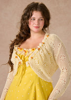 Curve&Plus Little Orange Cardigan
