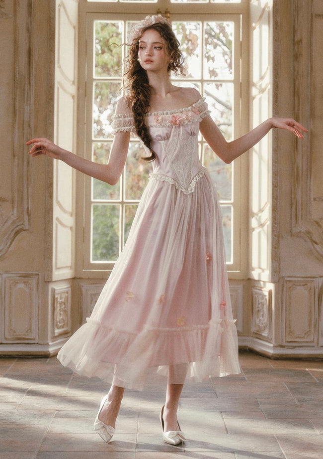 Garden Blossom Tale Corset Dress Hover Image