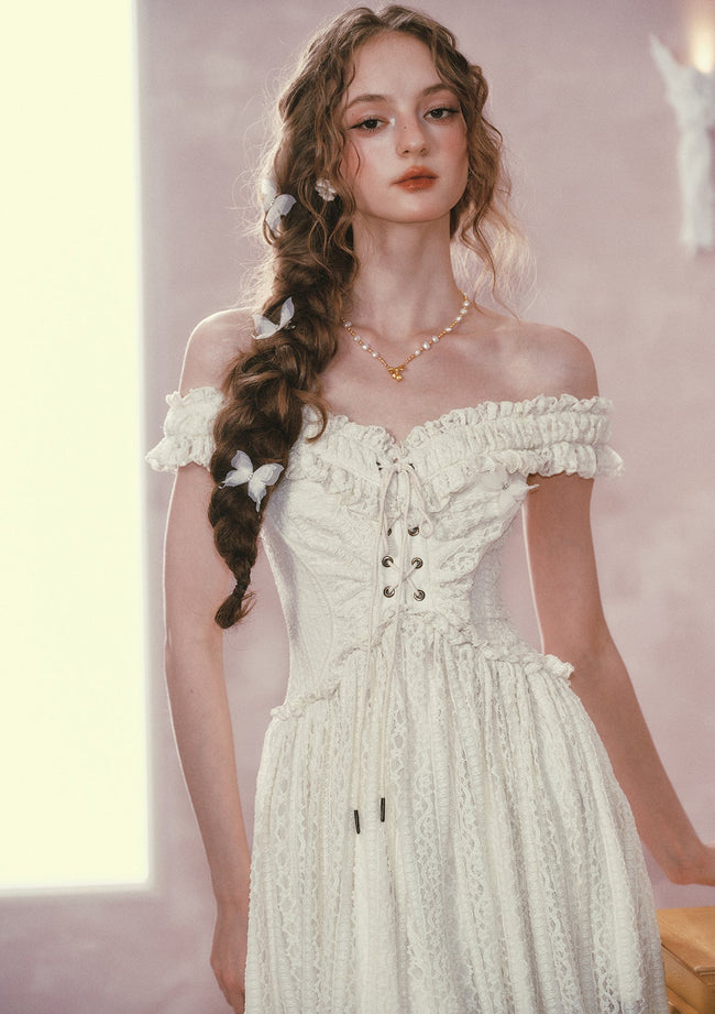 Twin Butterflies Corset Dress（Short） Hover Image