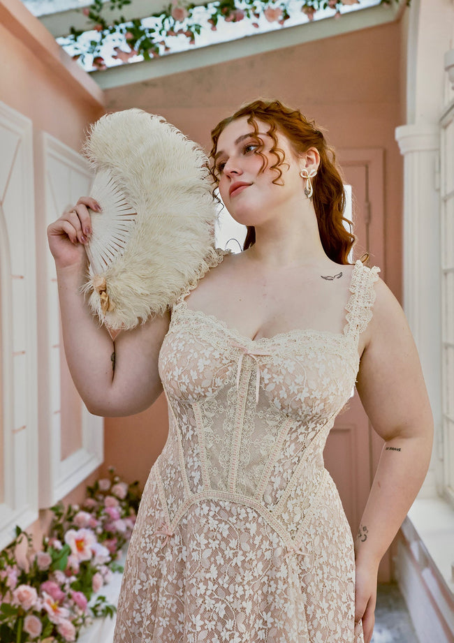 Curve & Plus The Glass Candy Corset Dress Hover Image