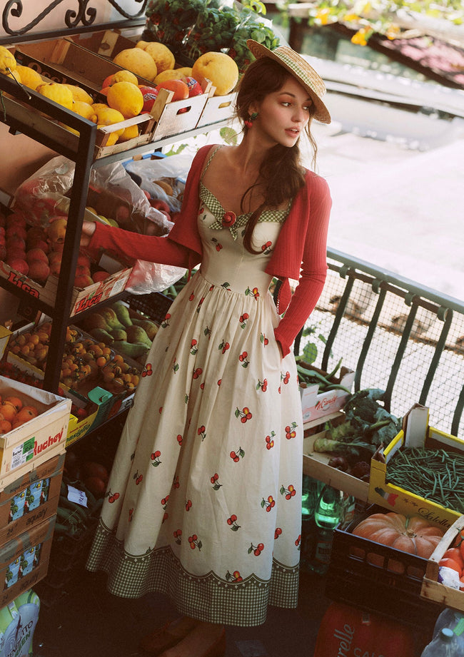 Wild Cherry Dress (Long) Hover Image