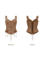 Chocolina Suede Corset