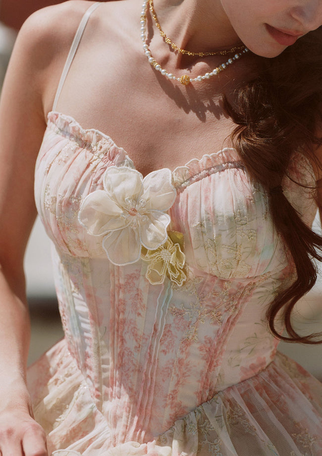 Falling Sakura Corset Hover Image