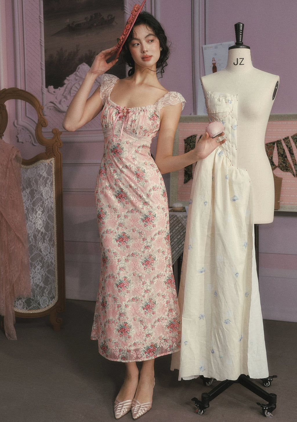 Rose Music Box Dress