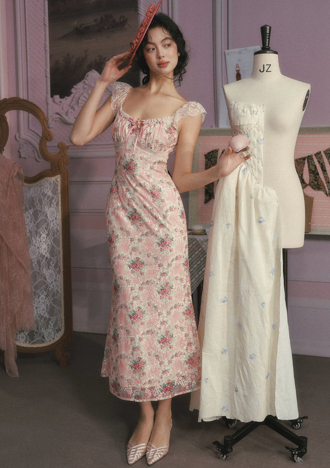 Rose Music Box Dress Hover Image