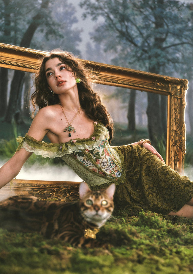 Forest Elf Princess Corset Hover Image