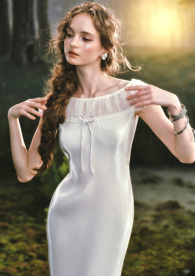 Little White Serpent Dress Hover Image