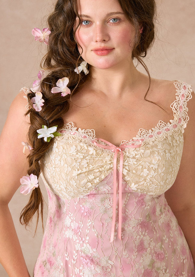 Curve&Plus Floral Vine Fairy Shoes Dress Hover Image