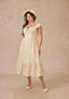 Curve&Plus Honey Tea Garden Dress