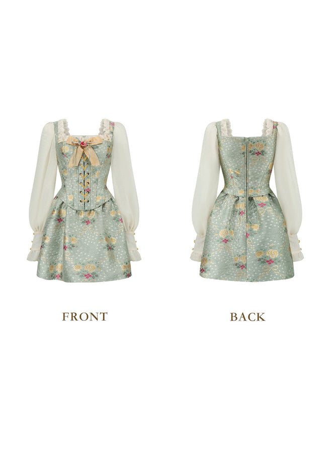 Mary's Garden Poem Corset Dress Main Image