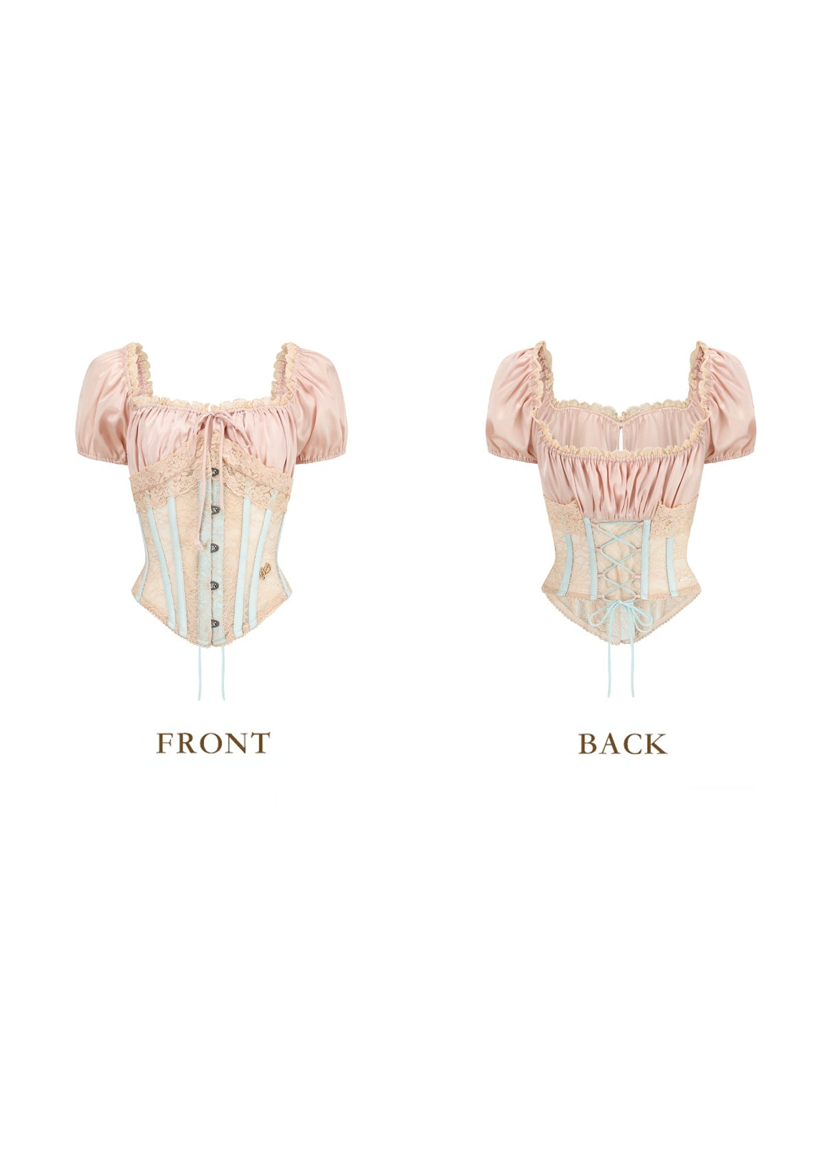 First Peach Vine Corset II