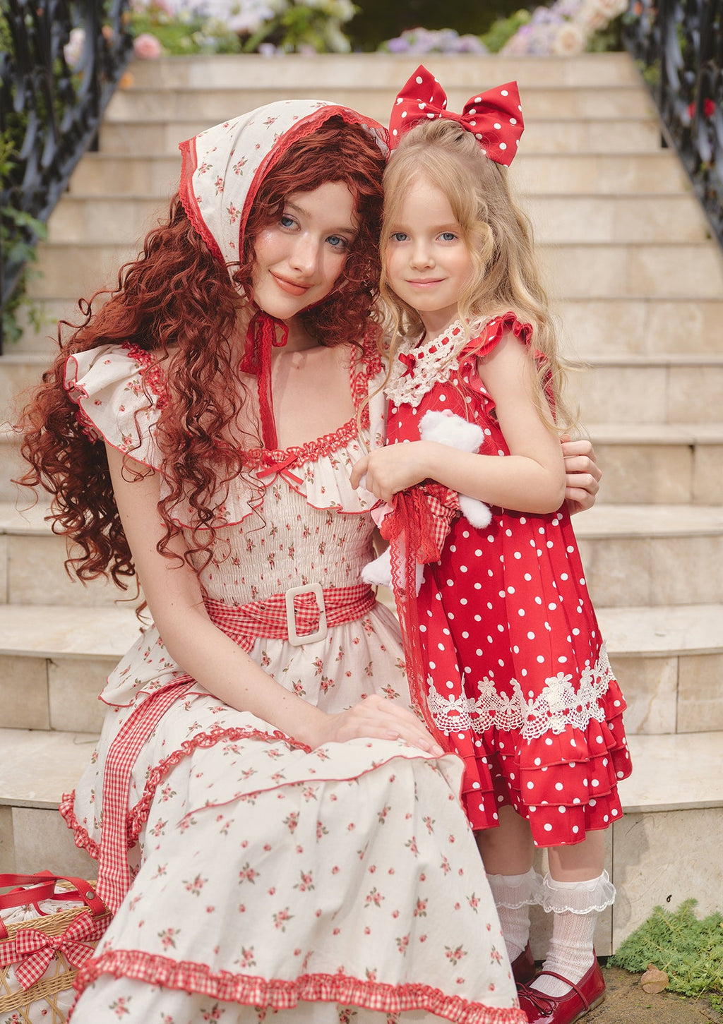 Red Hood Maiden Dress