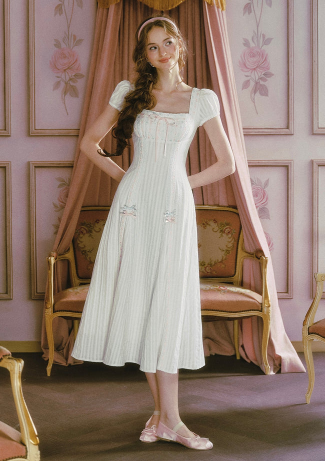 Cream Frost Shave Ice Dress (Long) Hover Image